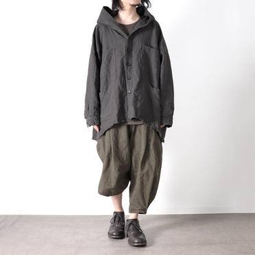 Over Size Hoodie Shirts　D.GREY No.25