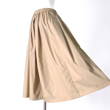 front tucked flare wide leg PT　BEIGE No.6