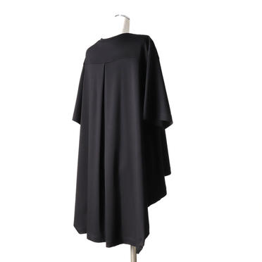 back long t-shirt　BLACK No.6