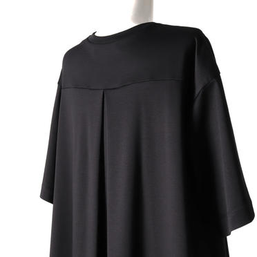 back long t-shirt　BLACK No.9