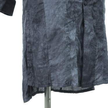 Kagozome Linen Long Shirts　D.NAVY　arco LIMITED EDITION No.12