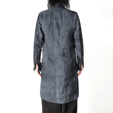 Kagozome Linen Long Shirts　D.NAVY　arco LIMITED EDITION No.17