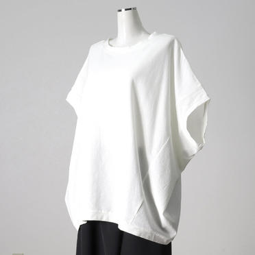 crew neck cocoon wide P/O　OFF WHITE No.2