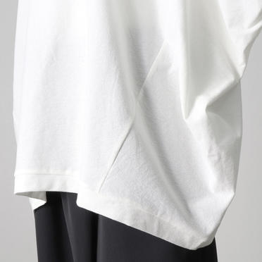 crew neck cocoon wide P/O　OFF WHITE No.9