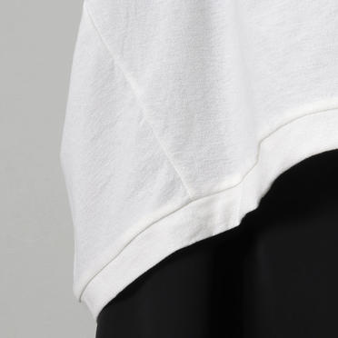 crew neck cocoon wide P/O　OFF WHITE No.10