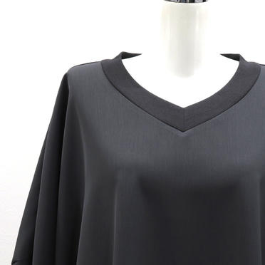 V neck wide OP　GRAY No.7