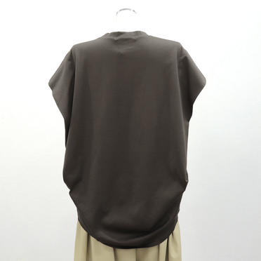 boat neck cocoon N/S P/O　GRAY No.5