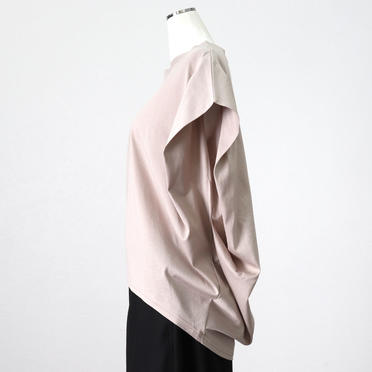 boat neck cocoon N/S P/O　BEIGE No.3
