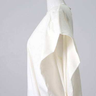 boat neck cocoon N/S P/O　OFF WHITE No.8