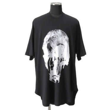 Jesse Draxler Print Round T Shirt ver.1　BLACK No.1