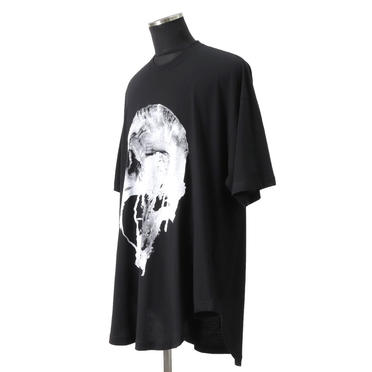 Jesse Draxler Print Round T Shirt ver.1　BLACK No.2