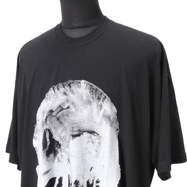 Jesse Draxler Print Round T Shirt ver.1　BLACK No.7
