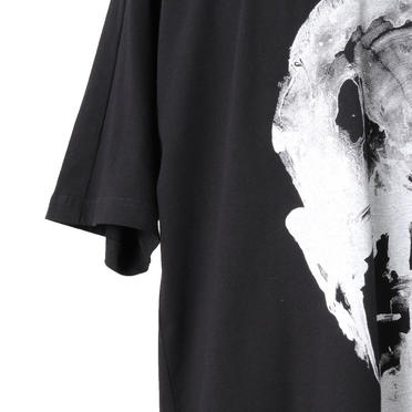 Jesse Draxler Print Round T Shirt ver.1　BLACK No.10