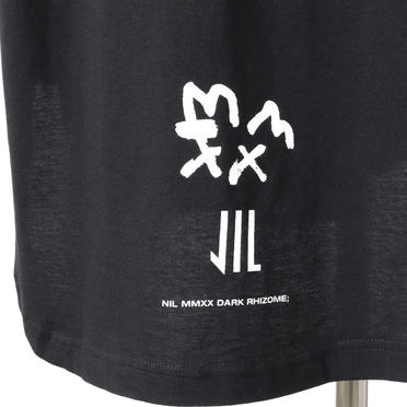 Jesse Draxler Print Round T Shirt ver.1　BLACK No.12