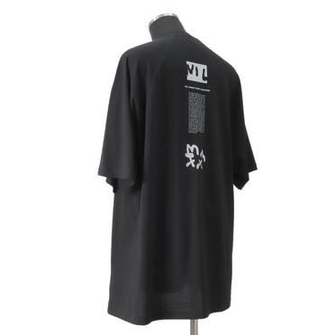 Kamon Print T Shirt　BLACK No.4