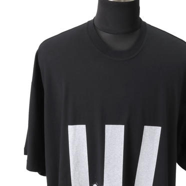 Kamon Print T Shirt　BLACK No.7