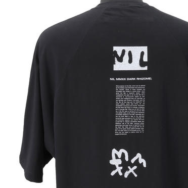 Kamon Print T Shirt　BLACK No.9
