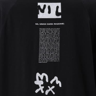 Kamon Print T Shirt　BLACK No.12