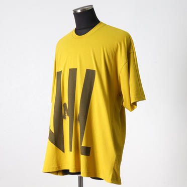 Kamon Print T Shirt　MUSTARD No.2