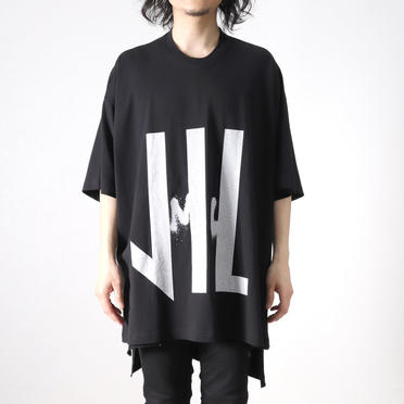Kamon Print T Shirt　BLACK No.13