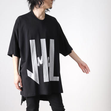 Kamon Print T Shirt　BLACK No.17