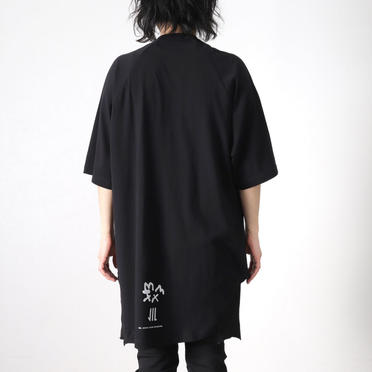 Jesse Draxler Print Round T Shirt ver.1　BLACK No.15