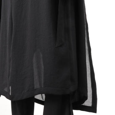 Drape Long Cardigan　BLACK No.10