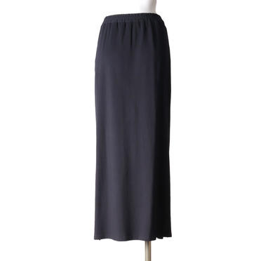 Twisted Long Skirt　BLACK No.5