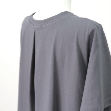 crew neck flare T　D.GRAY No.10