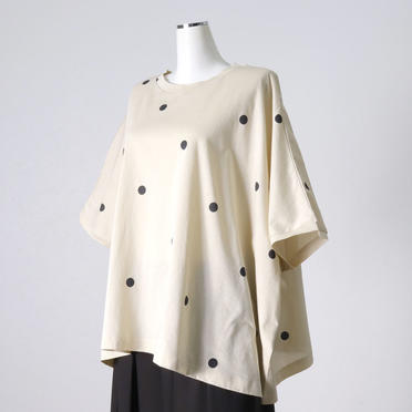 dot print wide P/O　BEIGE No.2