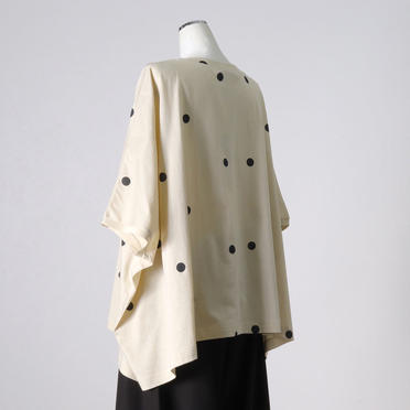 dot print wide P/O　BEIGE No.4