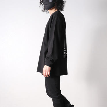 LONG SLEEVE TATTOO TEE　BLACK No.7