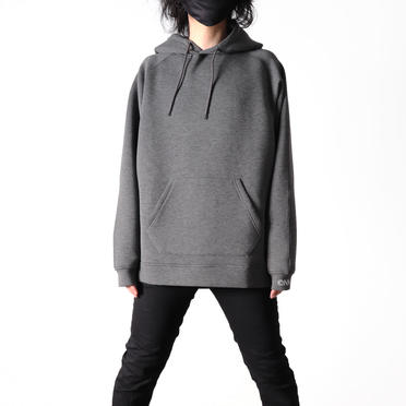 EMBROIDERY LOGO HOODIE　DARK GRAY No.6