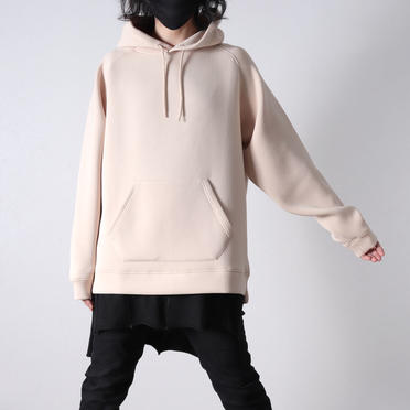 EMBROIDERY LOGO HOODIE　SAND No.7