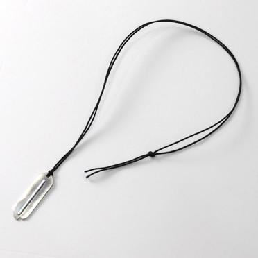 SILVER DOG TAG NECKLACE No.1