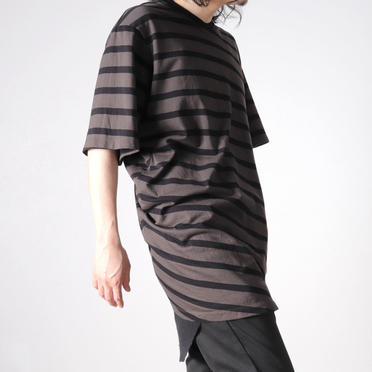 STRIPE T-SHIRT　CH×BK No.18