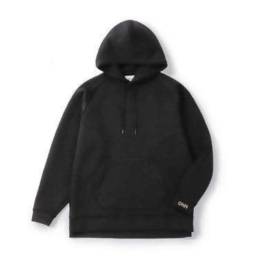 EMBROIDERY LOGO HOODIE　BLACK No.2