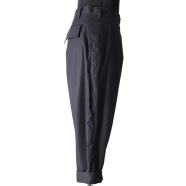 ROLL UP LOW CROTCH PANTS　BLACK No.7