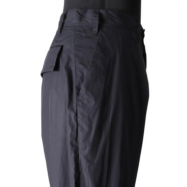 ROLL UP LOW CROTCH PANTS　BLACK No.10