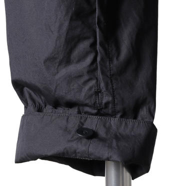 ROLL UP LOW CROTCH PANTS　BLACK No.15