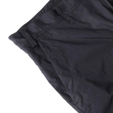 ROLL UP LOW CROTCH PANTS　BLACK No.18