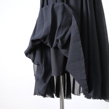 MIDIUMISOLID irregular length SK　NAVY No.7