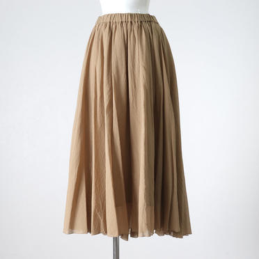 MIDIUMISOLID irregular length SK　BEIGE No.1