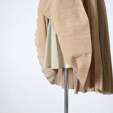 MIDIUMISOLID irregular length SK　BEIGE No.8