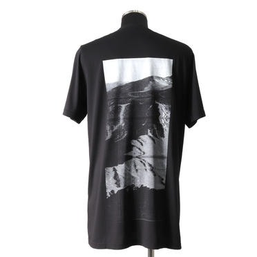 AVALANCHE BACK PRINT T-SHIRT　BLACK No.5