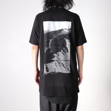 AVALANCHE BACK PRINT T-SHIRT　BLACK No.16