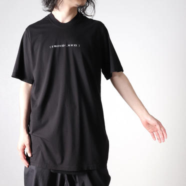 AVALANCHE BACK PRINT T-SHIRT　BLACK No.17