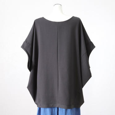 T/R stretch cocoon wide P/O　GRAY No.5