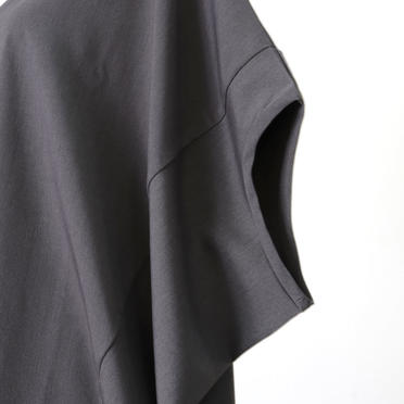 T/R stretch cocoon wide P/O　GRAY No.8