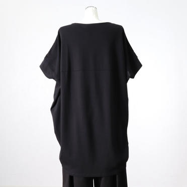 V neck cocoon P/O　BLACK No.5